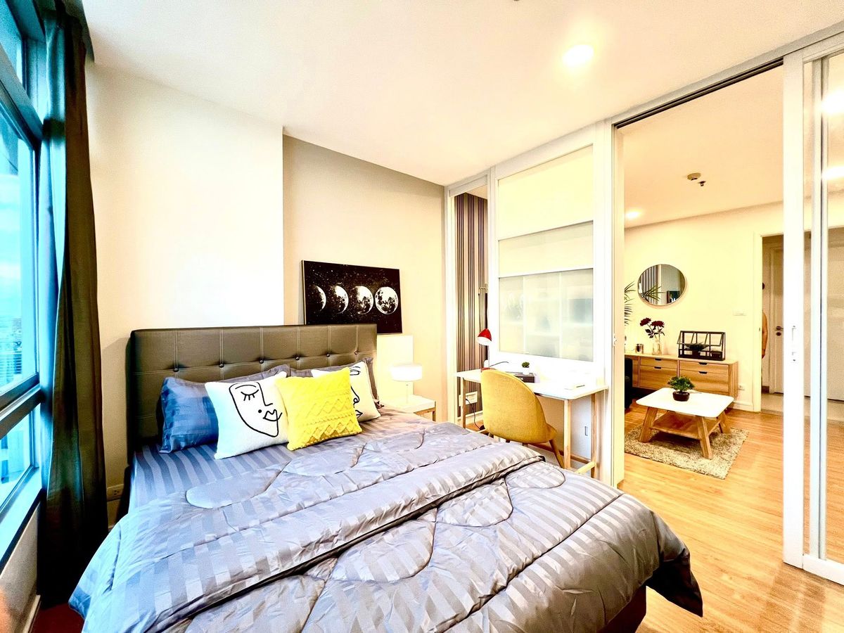 ให้เช่าคอนโดอ่อนนุช อุดมสุข : ให้เช่าคอนโด เซ็นทริค ซีน สุขุมวิท 64 Centric Scene Sukhumvit 64 for rent เยื้องตึก True digital park ใกล้ BTS ปุณณวิถี ห้องใหญ่ วิวไม่เบล็อก วิวเมือง