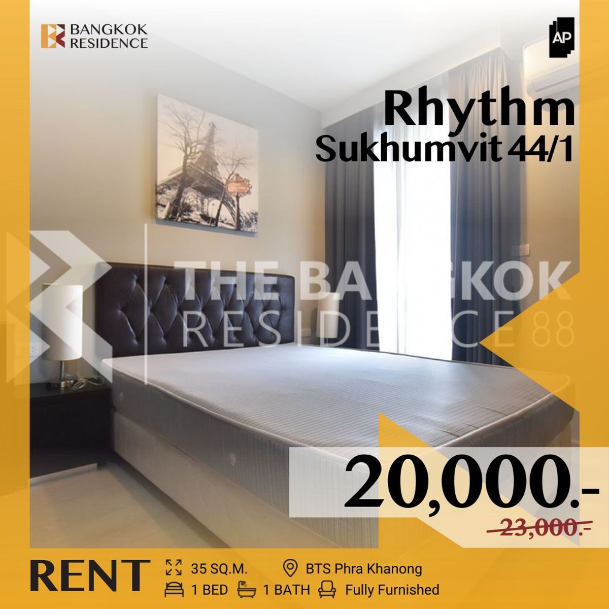 For RentCondoOnnut, Udomsuk : Price better than expected! 💥 RHYTHM Sukhumvit 44/1 near BTS Phra Khanong