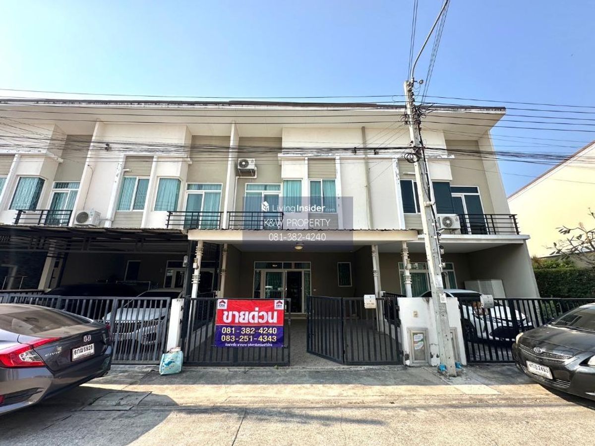 ขายทาวน์โฮมวิภาวดี ดอนเมือง หลักสี่ : ขายทาวน์โฮม 2 ชั้น Casa City ดอนเมือง – เทิดราชัน 4 ห้องนอน 3 ห้องน้ำ ต่อเติมครัว พร้อมอยู่ ใกล้สนามบินดอนเมือง