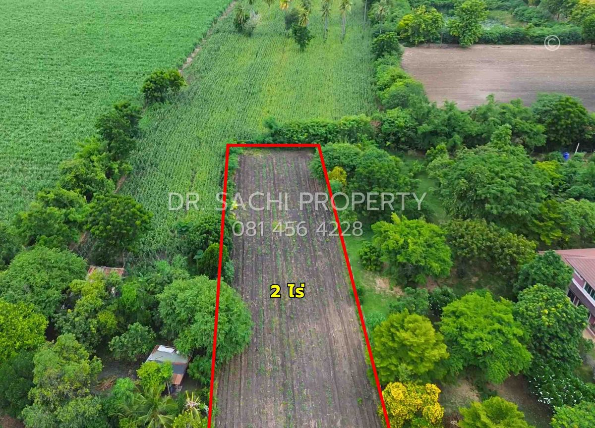 ขายที่ดินสระบุรี : ขายที่ดิน 2 ไร่ ตรงข้าม อบต.วังม่วง สระบุรี ทำเลดี ติดถนน 4 เลน (สบ.4005 วังม่วง-ลำสมพุง) 