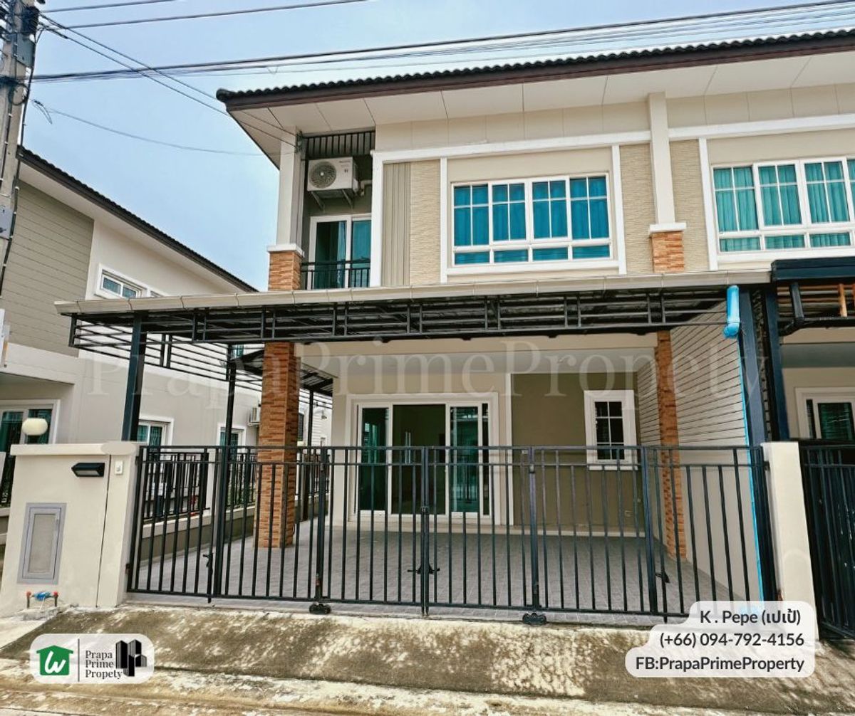 ขายทาวน์โฮมมีนบุรี-ร่มเกล้า : 🔥ทาวน์เฮ้าส์.ราคานางฟ้า🏠 ติดJAS Green Village Khubon💥 มบ.The Passage รามอินทรา