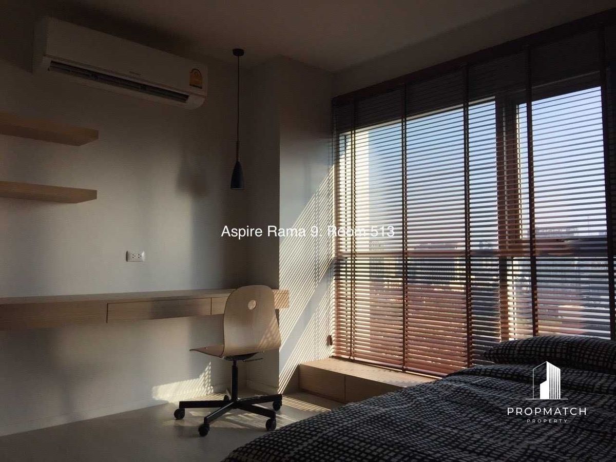 ให้เช่าคอนโดพระราม 9 เพชรบุรีตัดใหม่ RCA : ✨Flash Deal ✨Aspire Rama 9( 1Bed 1Bath 66SQM.) แต่งครบพร้อมอยู่ !! เพียง 20,000บาทต่อเดือน Tel.0981315848 @propmatch