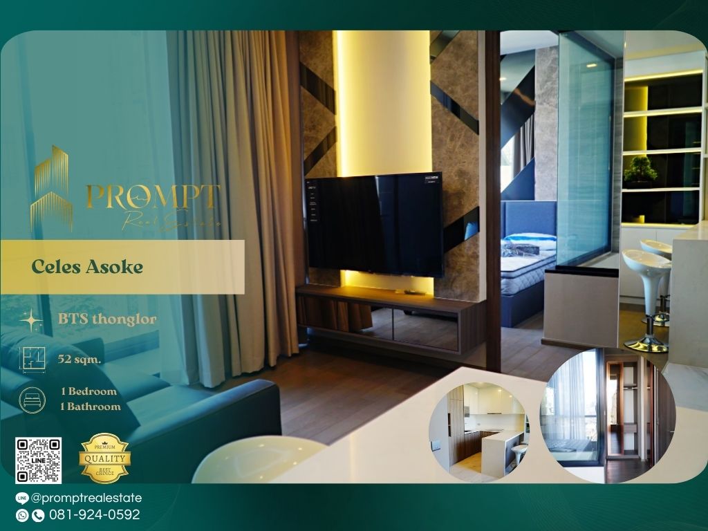 For RentCondoSukhumvit, Asoke, Thonglor : CD03396 - Celes Asoke :  เซอเลส อโศก - BTS thonglor / Emporium / Emquatier