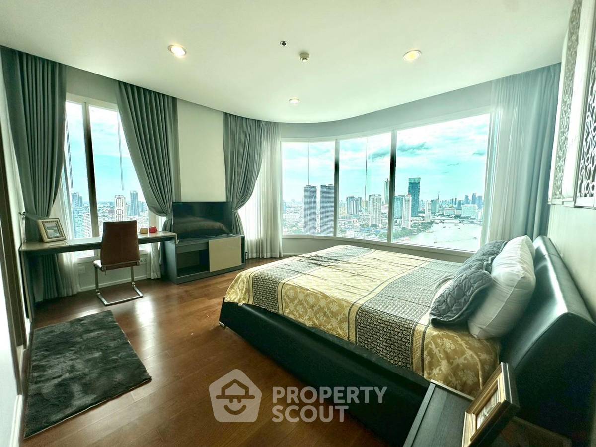 For RentCondoSathorn, Narathiwat : 3-BR Condo at Menam Residences in Wat Phraya Krai