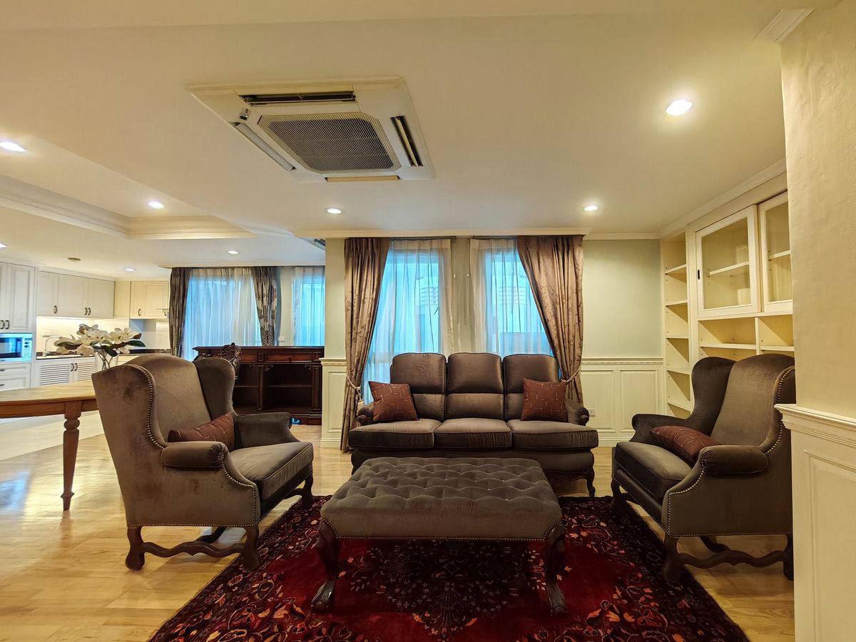 ให้เช่าคอนโดวิทยุ ชิดลม หลังสวน : 🌿 ✨ La Maison Ruamrudee  ✨🌿 2 Bed 2 Bath, Rental  65,000 Baht 