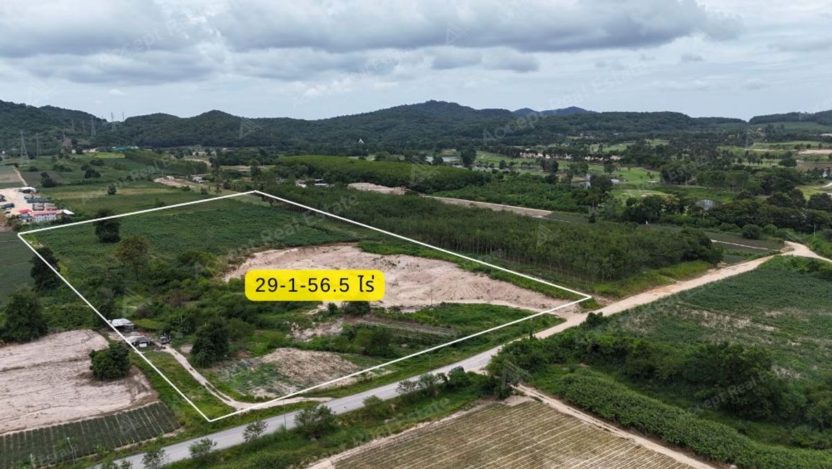 ขายที่ดินระยอง : ที่ดินสวยบรรยากาศดี ราคาไม่แรง นิคมพัฒนา ระยอง 44-2-5.5 ไร่