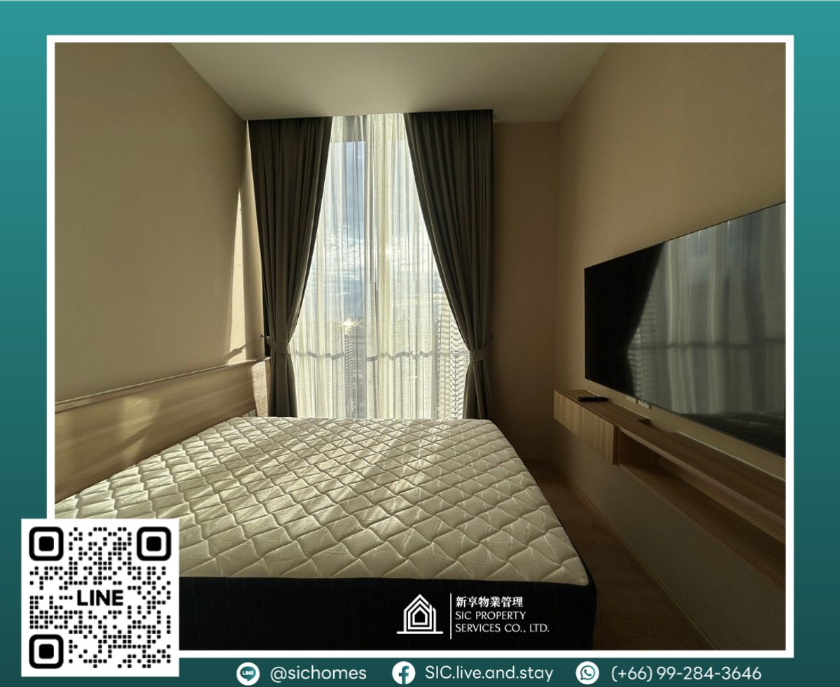 For RentCondoSukhumvit, Asoke, Thonglor : Condo for rent 🌟NOBLE BE 19 🌟1 Bedroom size 33.83 near BTS Asoke 🚅