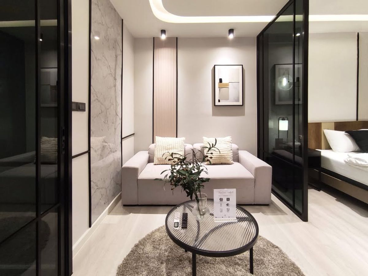 ให้เช่าคอนโดรัชดา ห้วยขวาง : ให้เช่าคอนโด 1 ห้องนอน  City Living รัชดา 🔥 ใกล้ MRT ห้วยขวาง 🔥