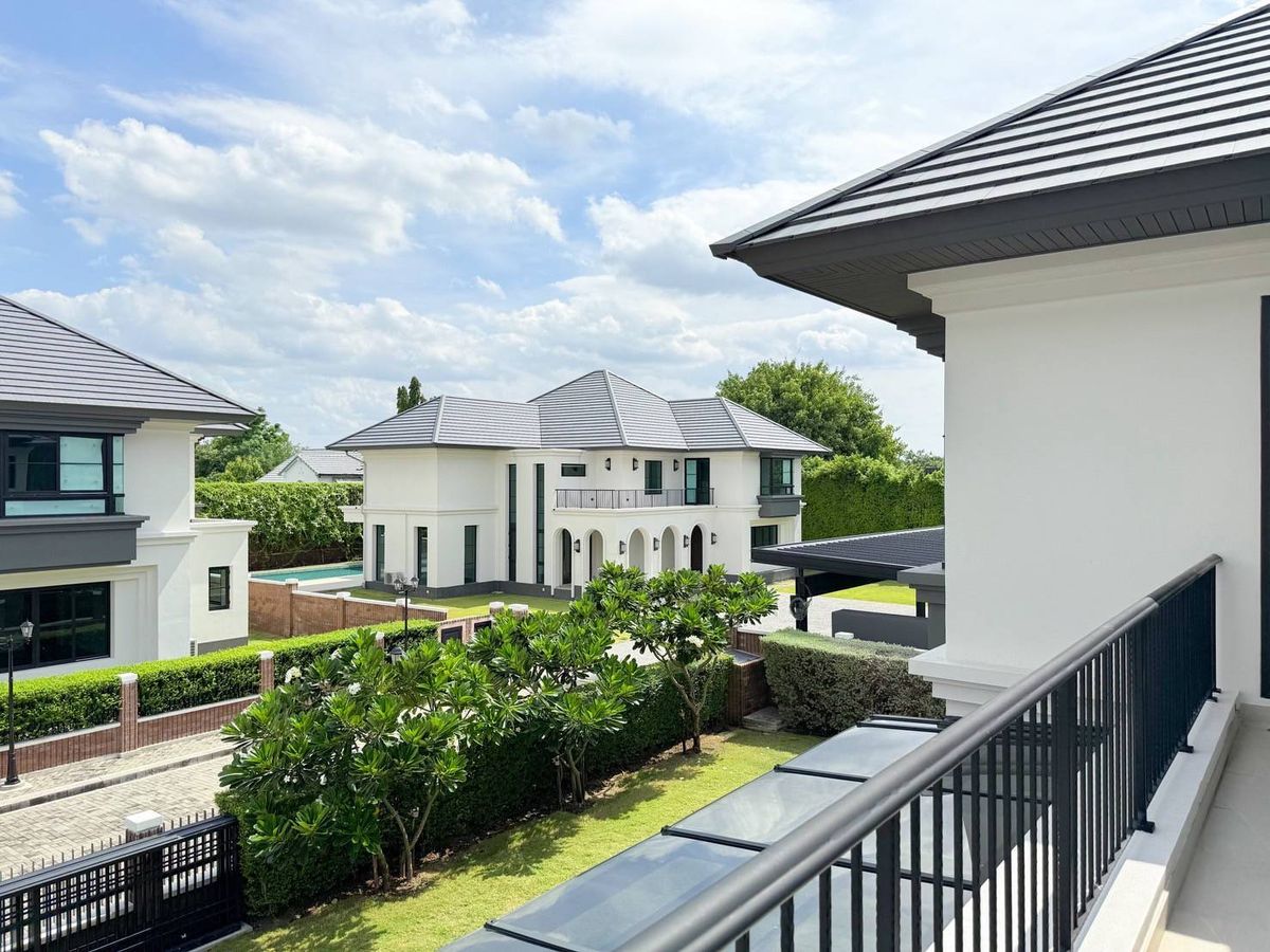 ขายบ้านแจ้งวัฒนะ เมืองทอง : ▫️ คฤหาสน์หรู Nichada Onyx  ▫️ 880 sq.m. | 300 sq.w. | 92.5MB | 5 Bedrooms 6 Bathrooms | Fully Furnished | 086-9299929 Punny