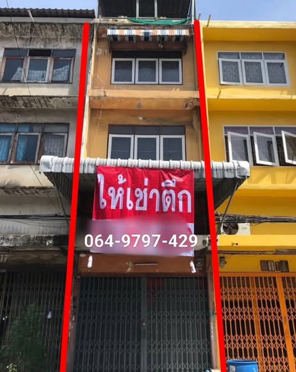 For RentShop HouseRathburana, Suksawat : 3 -storey commercial building for rent, Suksawat Road 31/1