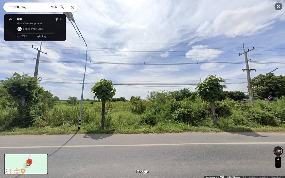 ขายที่ดินอุทัยธานี :  ขายที่ดิน 6-1-99.4 ไร่ ติดถนนทางหลวงหมายเลข 333 (สายอู่ทอง-ท่าน้ำอ้อย) ตำบลเมืองการุ้ง อำเภอบ้านไร่ จังหวัดอุทัยธานี