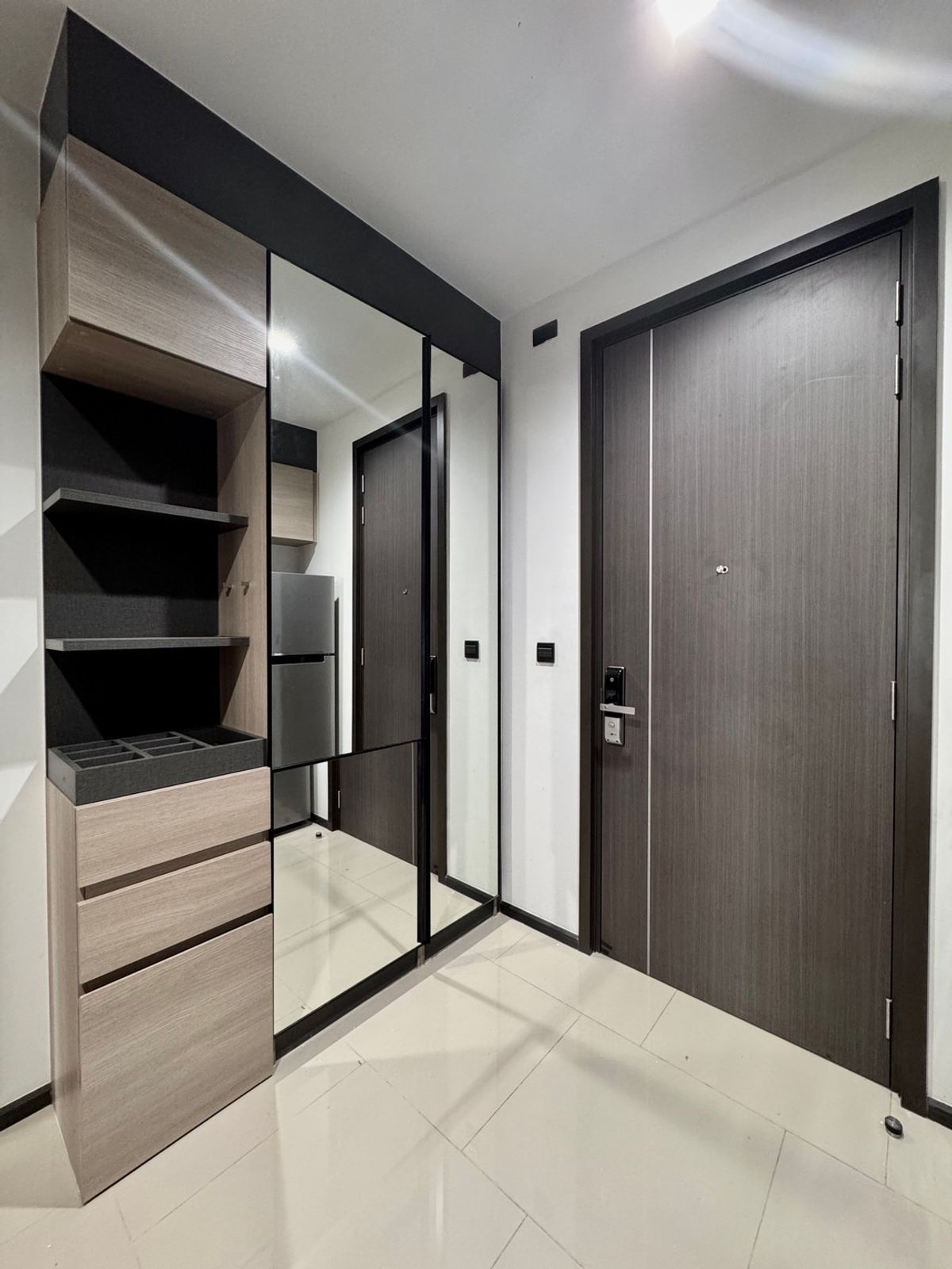 For RentCondoRama9, Petchburi, RCA : Special price - The Line Asoke Ratchada 1bedroom 1Bathroom - Fully Furnished - Near MRT Rama9