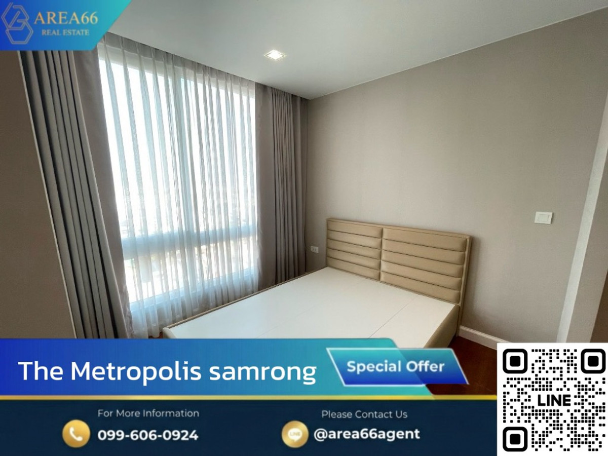 ขายคอนโดสมุทรปราการ สำโรง : 🔥 ด่วนๆ! ห้องนี้รอคุณมาเป็นเจ้าของ ห้องวิวเมือง เจ้าของเคยอยู่เอง ดูแลอย่างดี ไม่เคยปล่อยเช่า | คอนโด The Metropolis