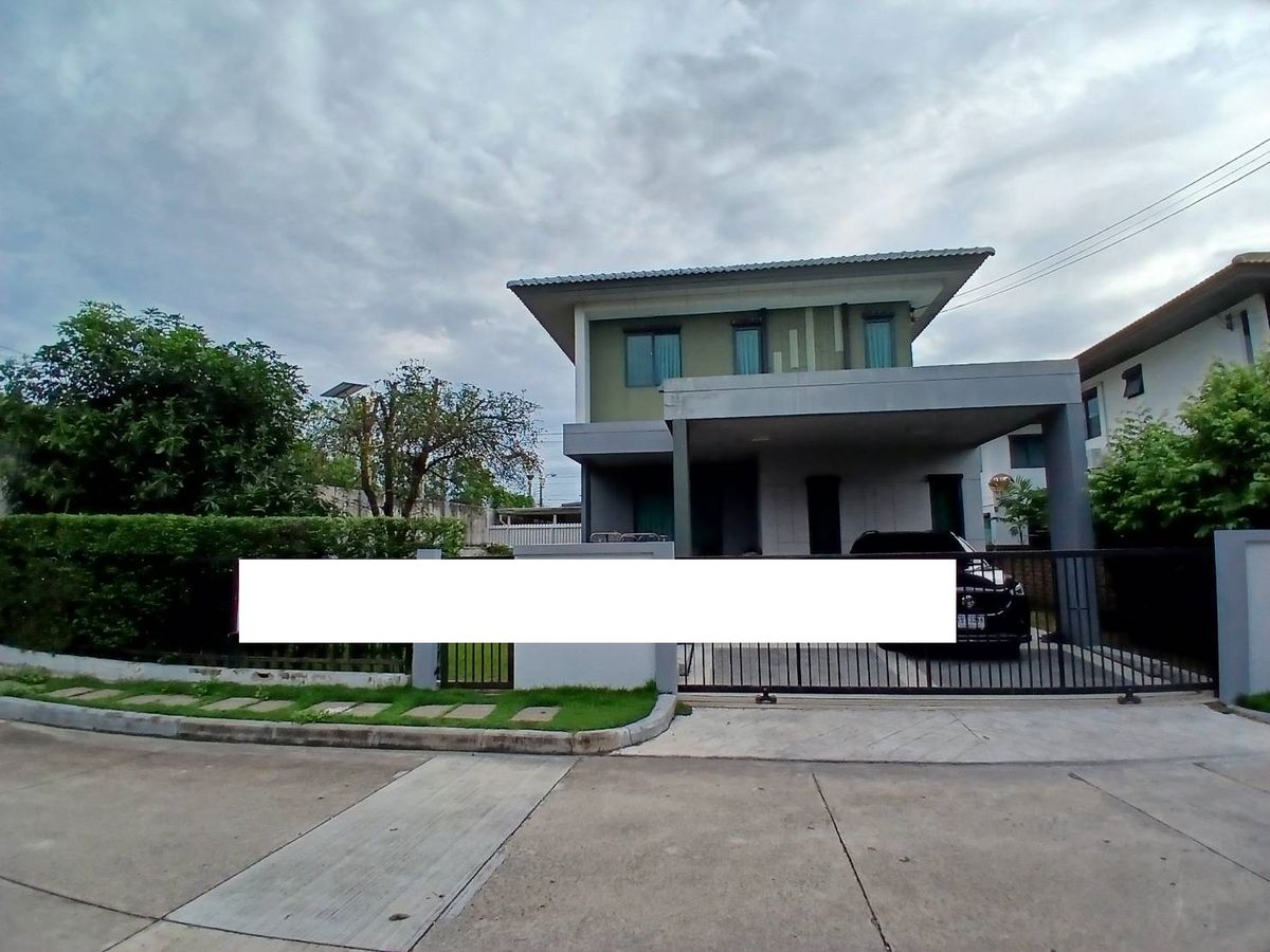 ขายบ้านบางนา แบริ่ง ลาซาล : หลังมุม 71.9ตรว 3นอน3น้ำ บ้านเดี่ยว 2 ชั้น บุราสิริ วงแหวน-อ่อนนุช  