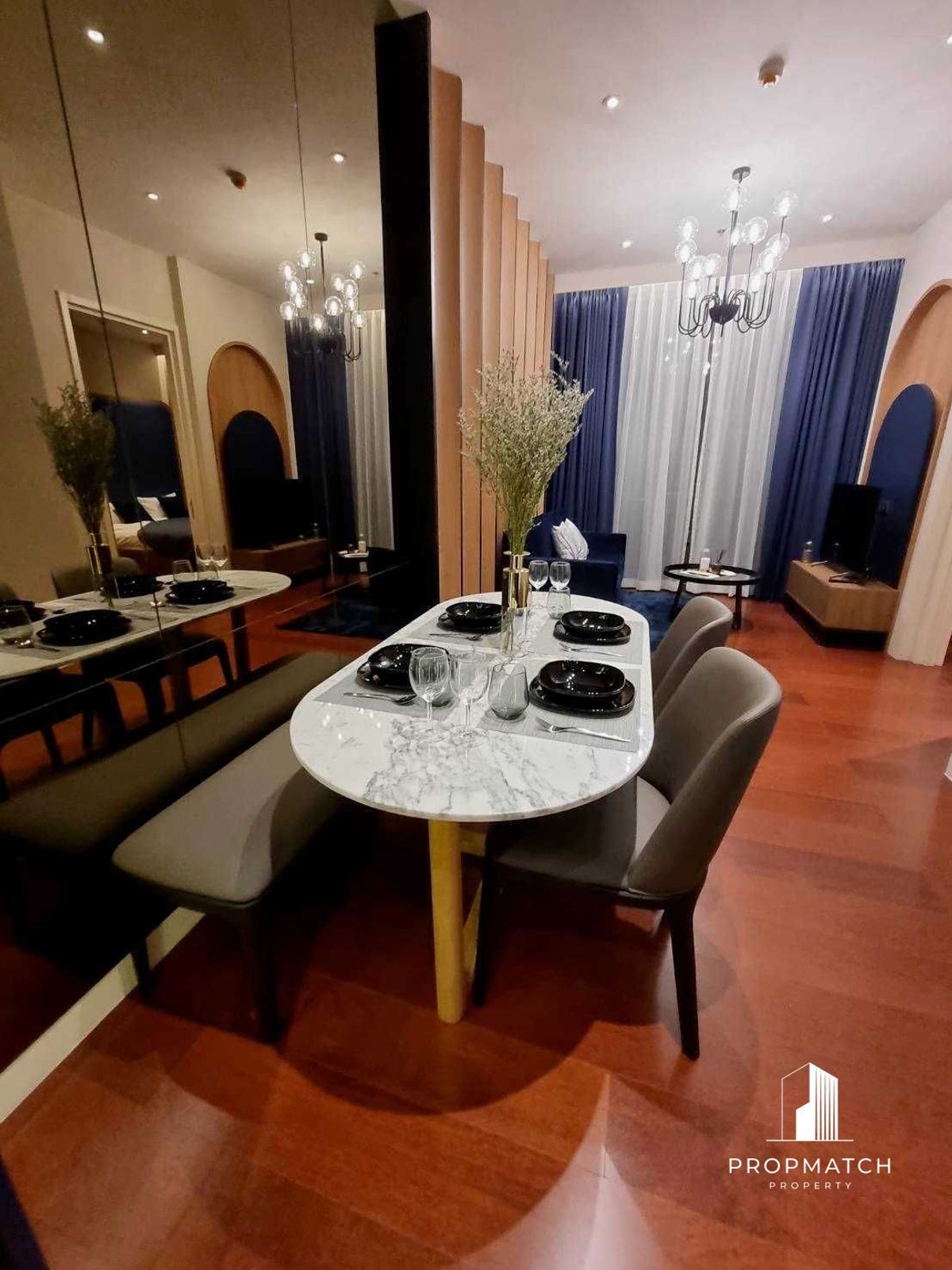 ให้เช่าคอนโดสุขุมวิท อโศก ทองหล่อ : ✨Flash Deal ✨Khun by YOO( 1Bed 1Bath 49.75SQM.) แต่งครบพร้อมอยู่ !! เพียง 65,000บาทต่อเดือน Tel.0981315848 @propmatch