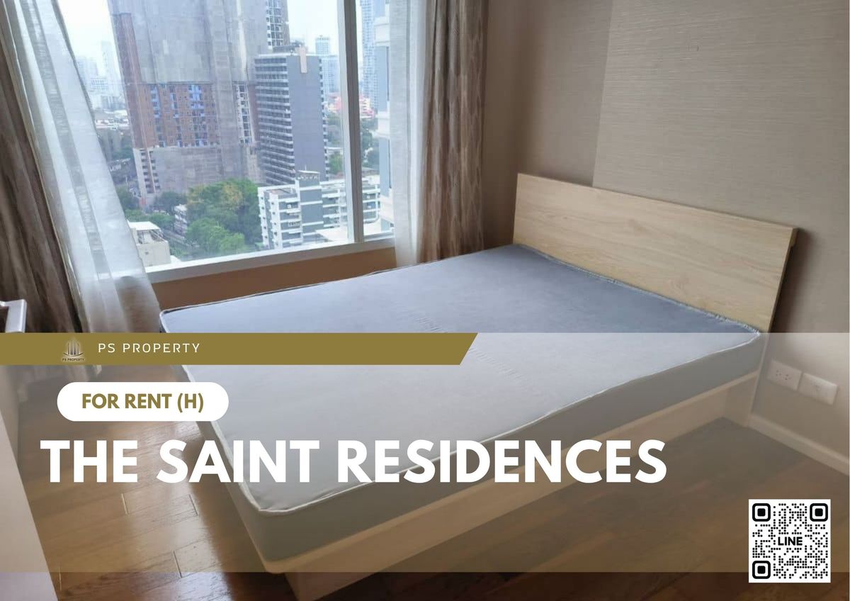 ให้เช่าคอนโดลาดพร้าว เซ็นทรัลลาดพร้าว : ให้เช่า ✨ The Saint Residences ✨ เฟอร์นิเจอร์ และ เครื่องใช้ไฟฟ้าครบ ใกล้ BTS ห้าแยกลาดพร้าว