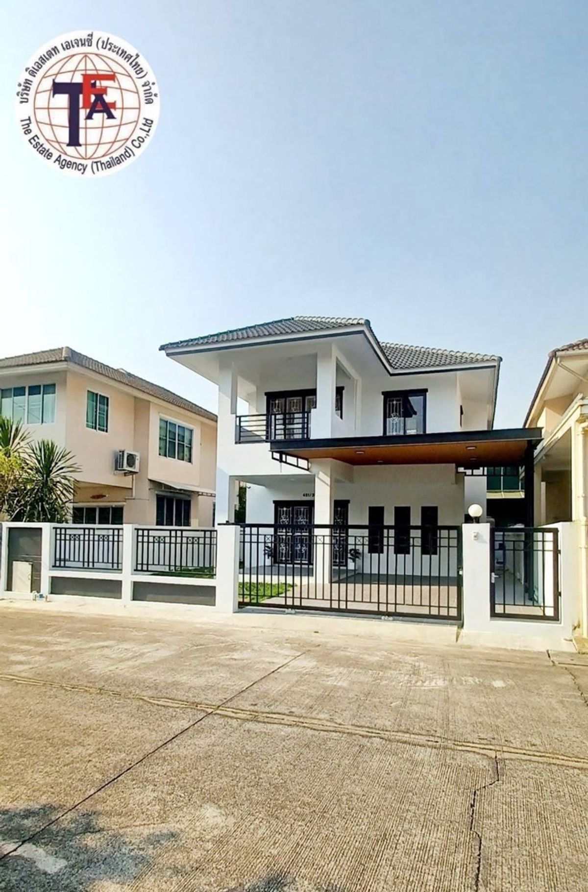 For SaleHouseMin Buri, Romklao : House for sale 📍 Panya Village Soi Suwinthawong 11, beautiful house, newly decorated, ready to connect to Min Buri Ram Inthra, Nong Chok ✈️