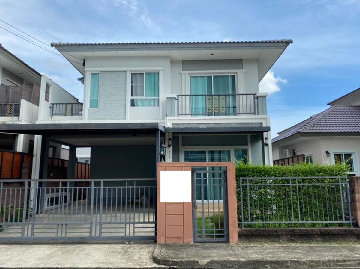 ให้เช่าบ้านพัฒนาการ ศรีนครินทร์ : ให้เช่า 38ตรว 3นอน2น้ำ บ้านเดี่ยว 2 ชั้น ภัสสร เพรสทีจ ลุกซ์ พัฒนาการ 44 