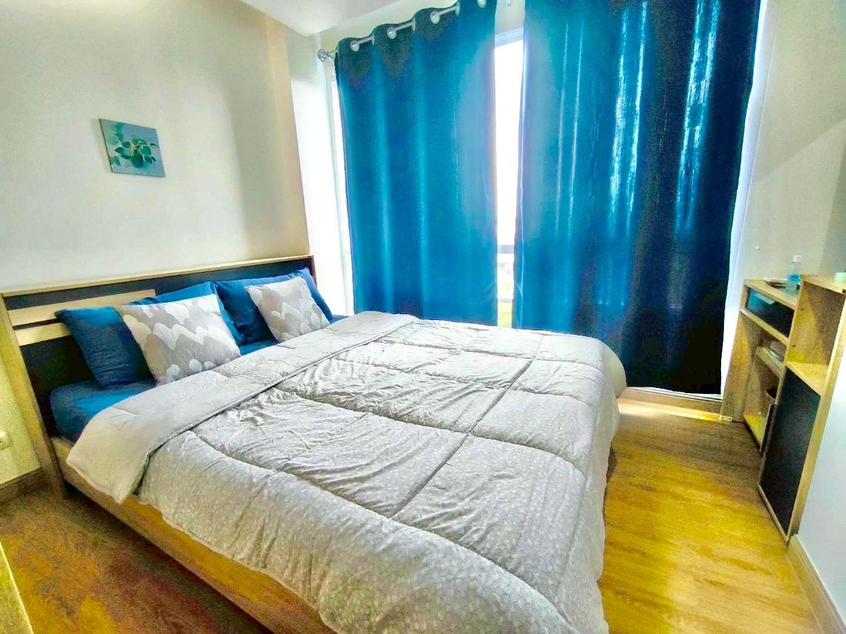 For SaleCondoRatchadapisek, Huaikwang, Suttisan : Emerald Residence Ratchada Condo, area of 29.46 square meters, 6th floor, Soi Ratchadaphisek 7 (Soi Na Thong 9), near MRT Station, Huai Khwang, Din Daeng Subdistrict, Din Daeng District, Bangkok
