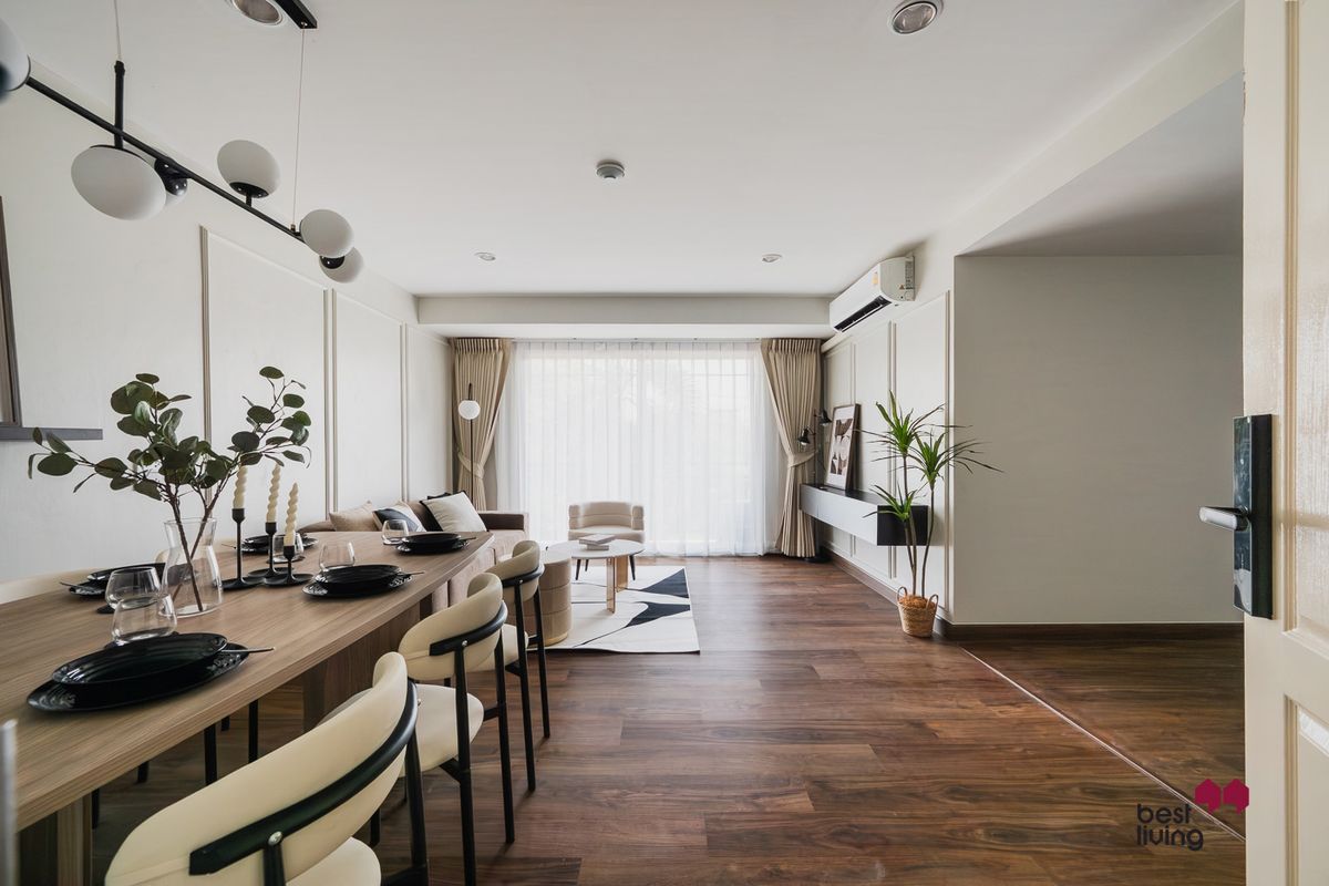 For SaleCondoVipawadee, Don Mueang, Lak Si : 🏡 2 Bedroom Big ✈️ Near Don Mueang The southern balcony is comfortable and ready!