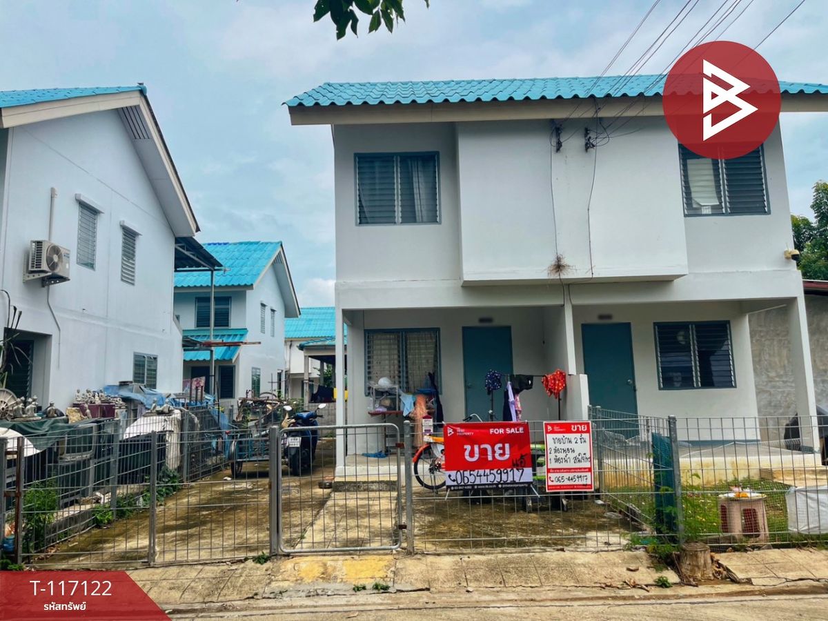 ขายกาญจนบุรี : ขายบ้านแฝด หมู่บ้านเอื้ออาทรวังขนาย  ท่าม่วง กาญจนบุรี