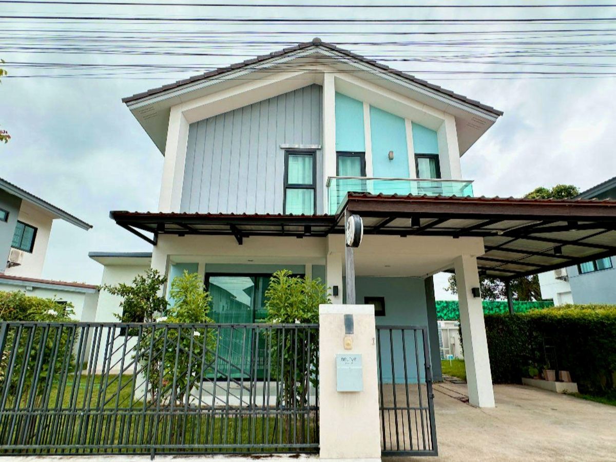ให้เช่าบ้านเชียงใหม่ : บ้านในโครงการ ให้เช่าเดือนละ 20,000 บาท ใกล้ม.แม่โจ้เพียง 5 นาที No.11H585