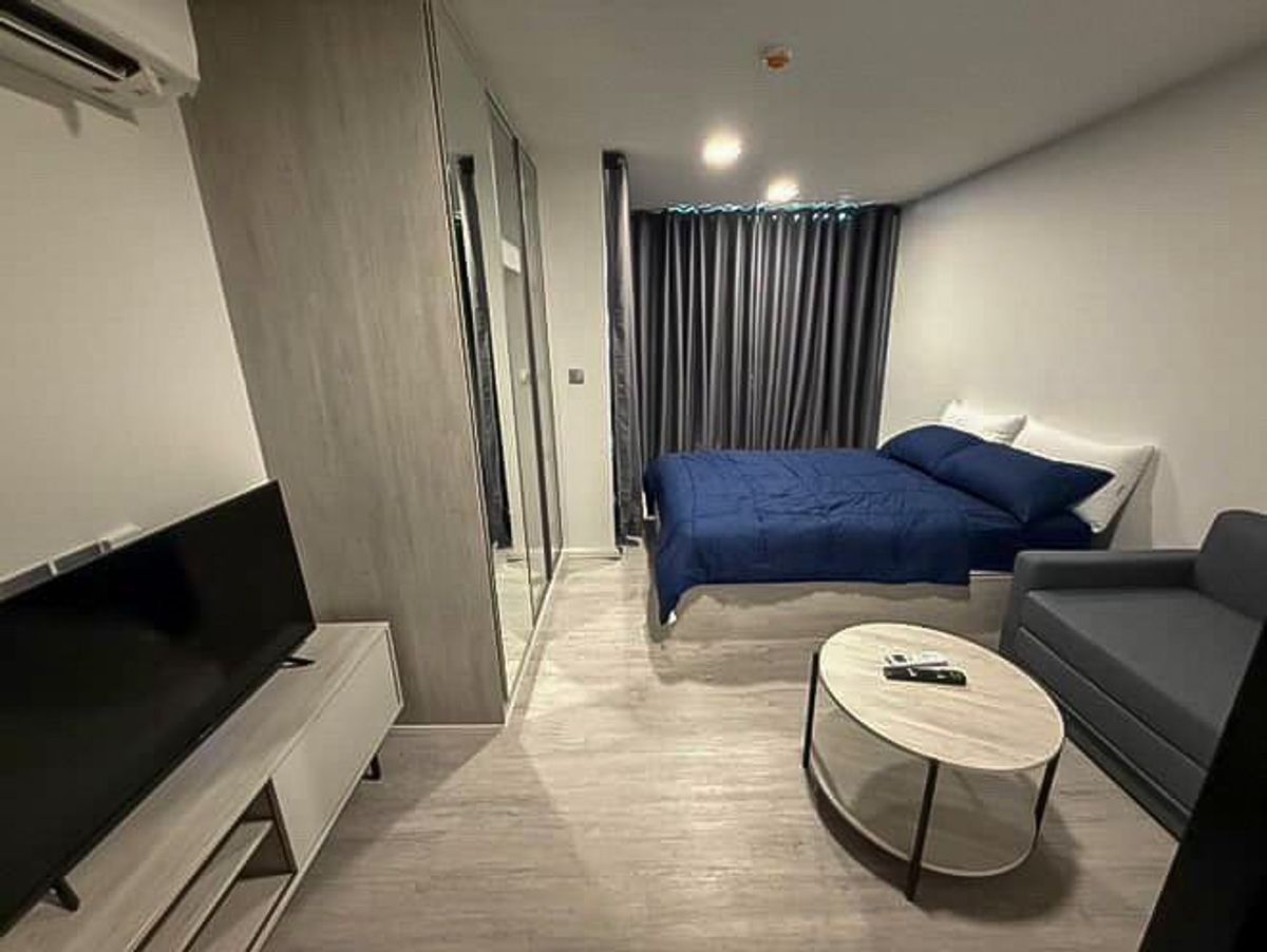 For RentCondoBangna, Bearing, Lasalle : Condo for rent atmoz Tropicana Bangna, 24 square meters, 7th floor, Building E with furniture and complete electrical appliances, Bang Na Tai Subdistrict, Bang Na District, Bangkok