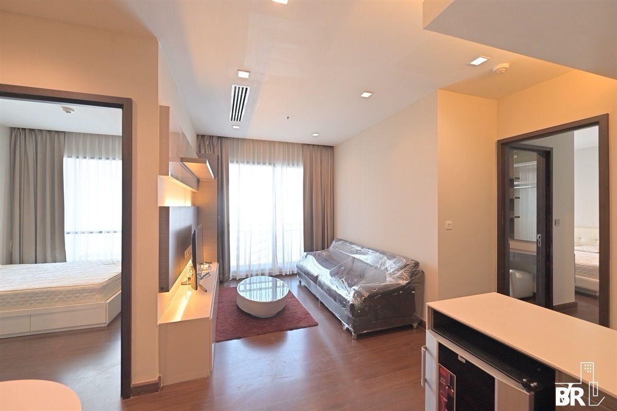ให้เช่าคอนโดรัชดา ห้วยขวาง : 🌇Ivy Ampio 2b2b Luxury Condo ✨Good View✨ by Fah 🩵