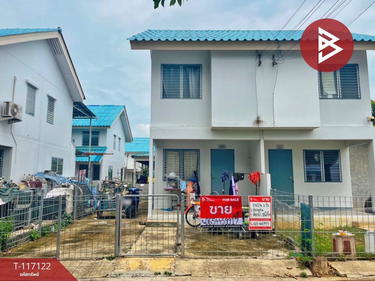 ขายกาญจนบุรี : ขายบ้านแฝด หมู่บ้านเอื้ออาทรวังขนาย  ท่าม่วง กาญจนบุรี