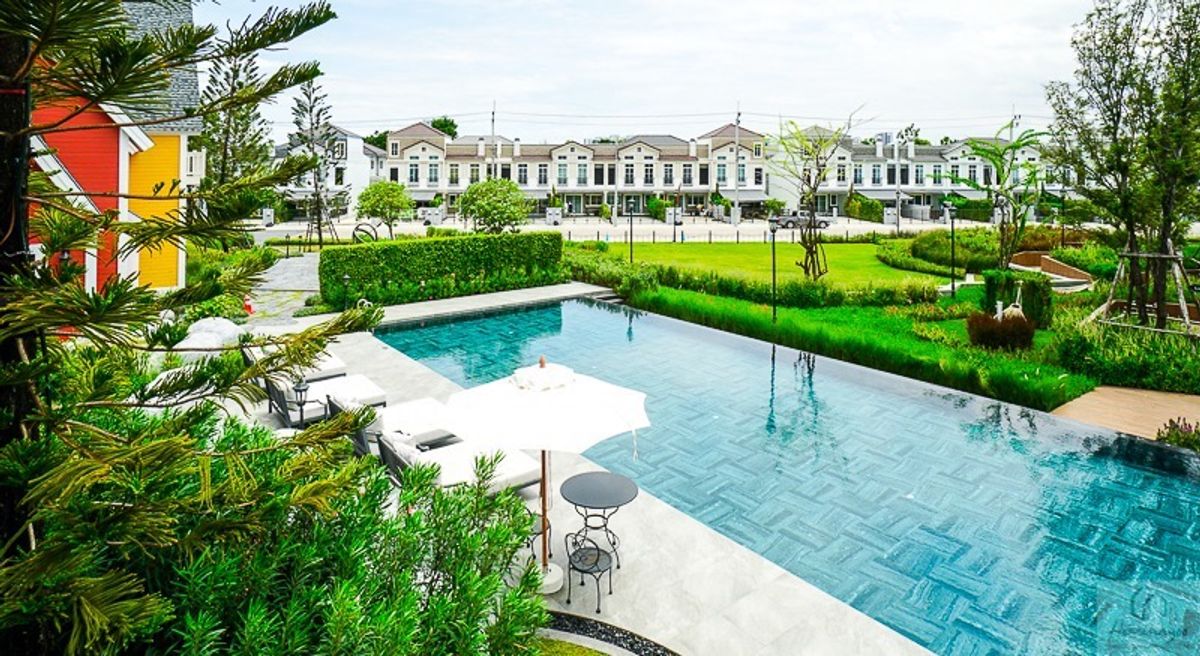 ให้เช่าทาวน์โฮมบางนา แบริ่ง ลาซาล : 💥ForRent💥Indy2 Bangna-Ramkhamhang2 🏡 Near Mega Bangna‼️  Ready to move in ‼️  Fully Furnished ✨