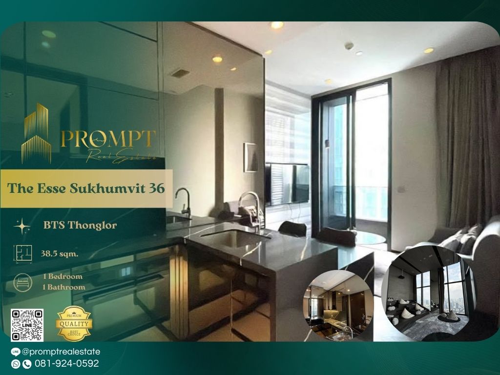 ให้เช่าคอนโดสุขุมวิท อโศก ทองหล่อ : ST13508 - The Esse Sukhumvit 36 :  ดิ เอส สุขุมวิท 36 - BTS Thonglor/ Samitivej Sukhumvit Hospital/ The Emporium