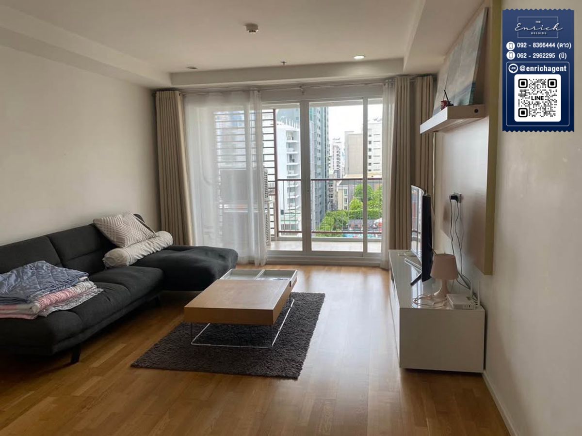 ให้เช่าคอนโดนานา : 💙ให้เช่า 15 Sukhumvit Residences ห้องใหญ่ แต่งครบ BTS นานา ,อโศก , MRT สุขุมวิท💙 โทร. 092-8366444 ดาว // Line id : @enrichagent