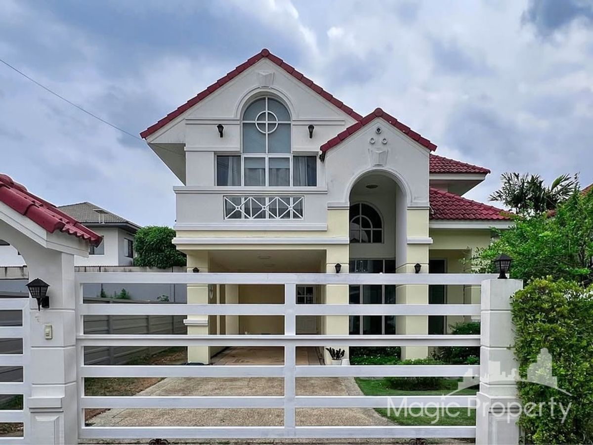 ให้เช่าบ้านลาดกระบัง สุวรรณภูมิ : ให้เช่าบ้านเดี่ยว 3 ห้องนอน ใน โครงการบ้านบารเมษฐ์ แขวงดอกไม้ เขตประเวศ กรุงเทพฯ