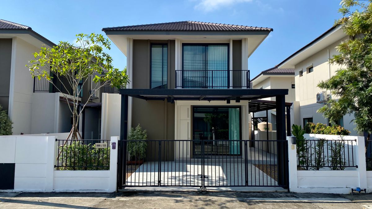 ให้เช่าเชียงใหม่ : ให้เช่าบ้านเดี่ยว 2 ชั้น – โครงการ The Urbanna 6+ สันกำแพง พร้อมเฟอร์นิเจอร์