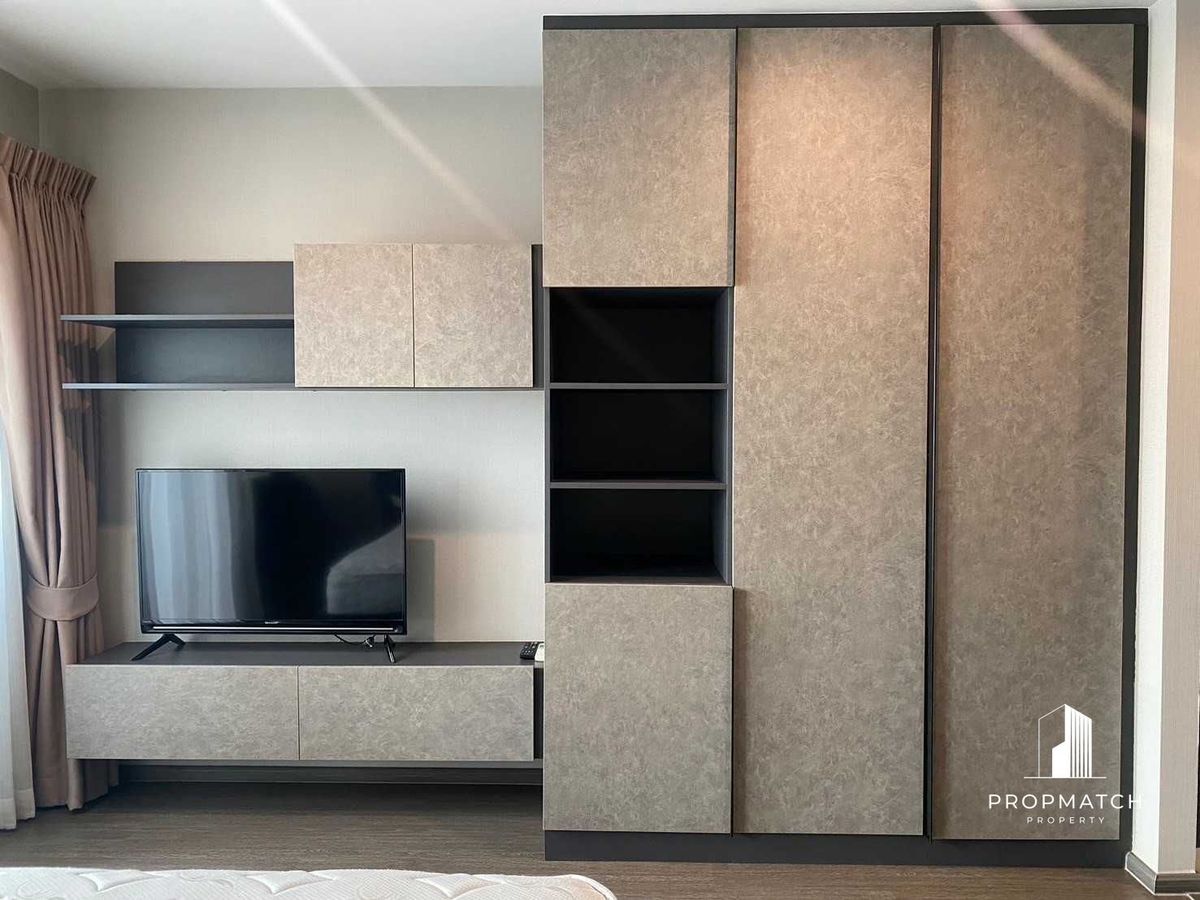 ให้เช่าคอนโดสะพานควาย จตุจักร : ✨Flash Deal ✨IDEO Phaholyothin Chatujak( Studio 1Bed 1Bath 25.32SQM.) แต่งครบพร้อมอยู่ !! เพียง 14,000 บาทต่อเดือน Tel.0981315848 @propmatch