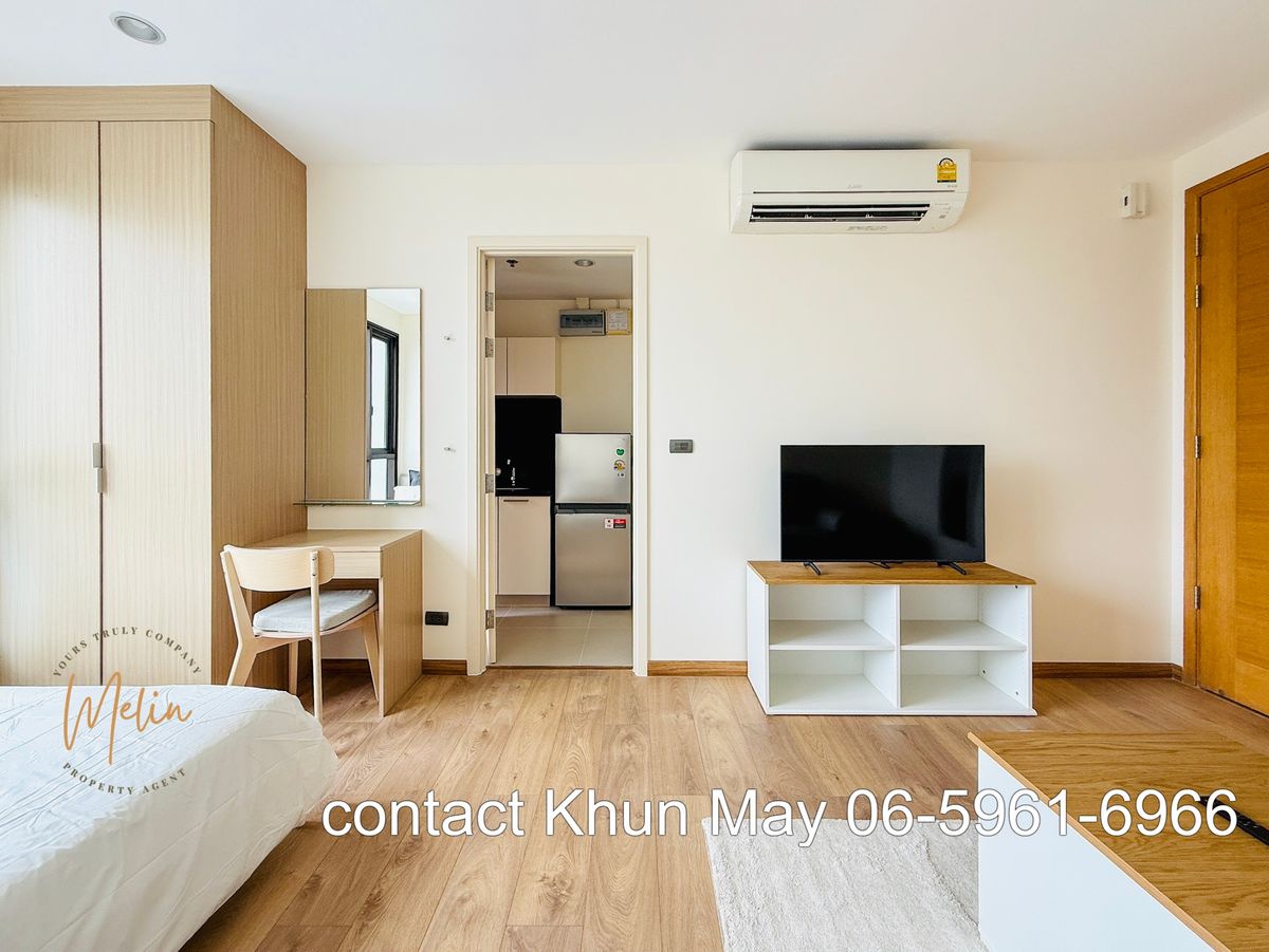 For SaleCondoWongwianyai, Charoennakor : 🔥 Sell loss! Fuse Sathorn -Taksin Condo, near BTS, Wongwian Yai, only 100 m. The new room is only decorated with only 2.6 minus.
