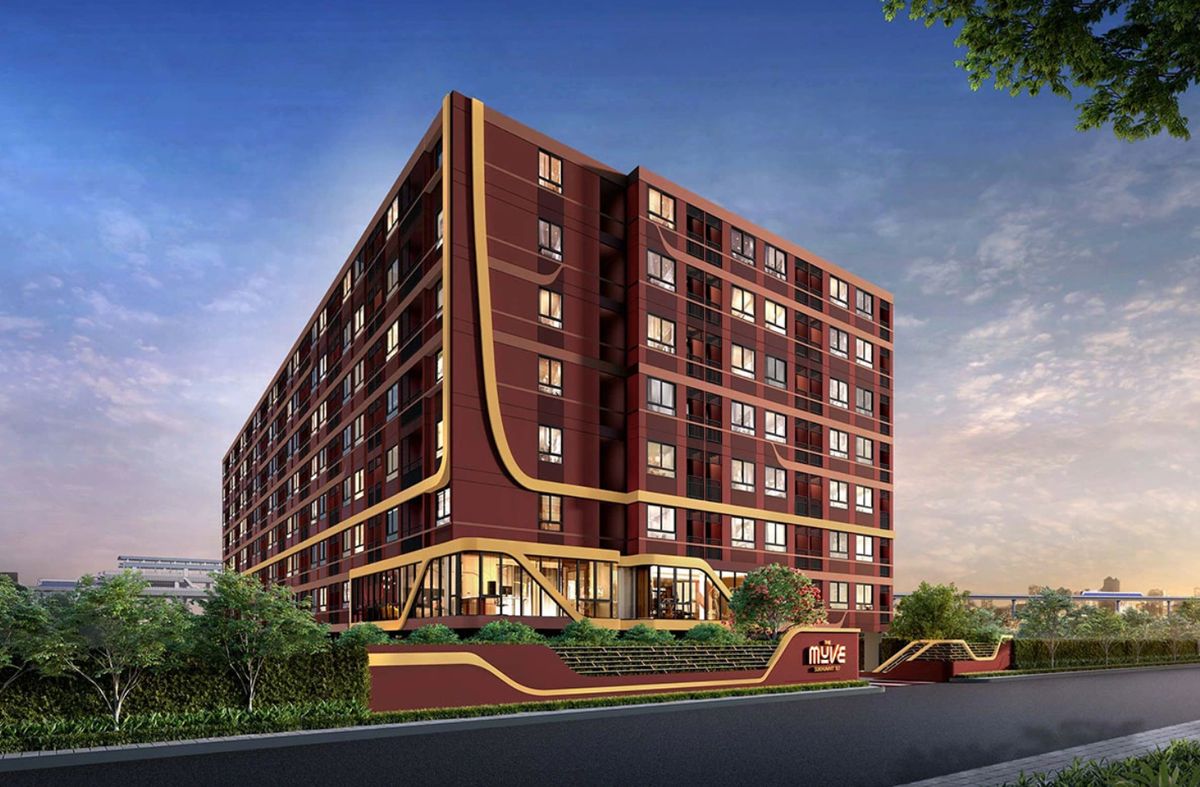 ขายคอนโดสมุทรปราการ สำโรง : คอนโดเลี้ยงน้อง😺🐶  𝐓𝐡𝐞 𝐌𝐮𝐯𝐞 𝐒𝐮𝐤𝐡𝐮𝐦𝐯𝐢𝐭 𝟏𝟎𝟕 ห้องแต่งครบ เฟอร์+เครื่องใช้ไฟฟ้า ส่วนลดจัดเต็ม รับประกันการันตีราคาดีที่สุด💯📱092-8088899