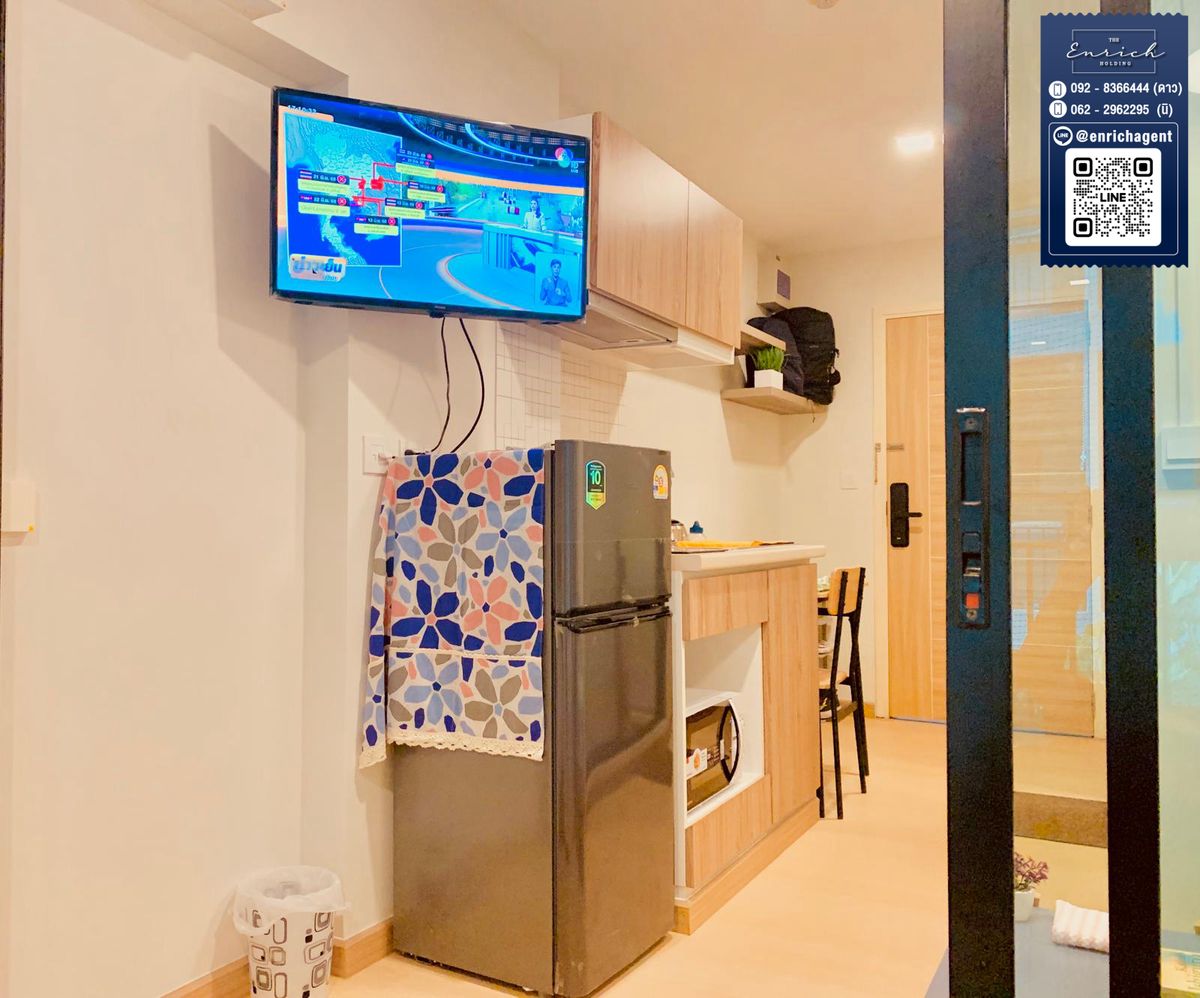 คอนโดสมุทรปราการ สำโรง : 💙ให้เช่า Pause Sukhumvit 115 เครื่องใช้ไฟฟ้าครบ BTS ปู่เจ้า💙 โทร. 092-8366444 ดาว // Line id : @enrichagent