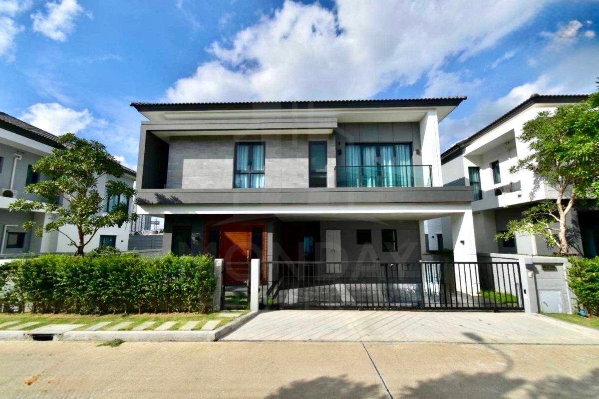 For RentHouseBangna, Bearing, Lasalle : 🏡✨ Rent a luxury house, The City, Bang Na, big house, beautifully decorated with complete fir Premium comfort!