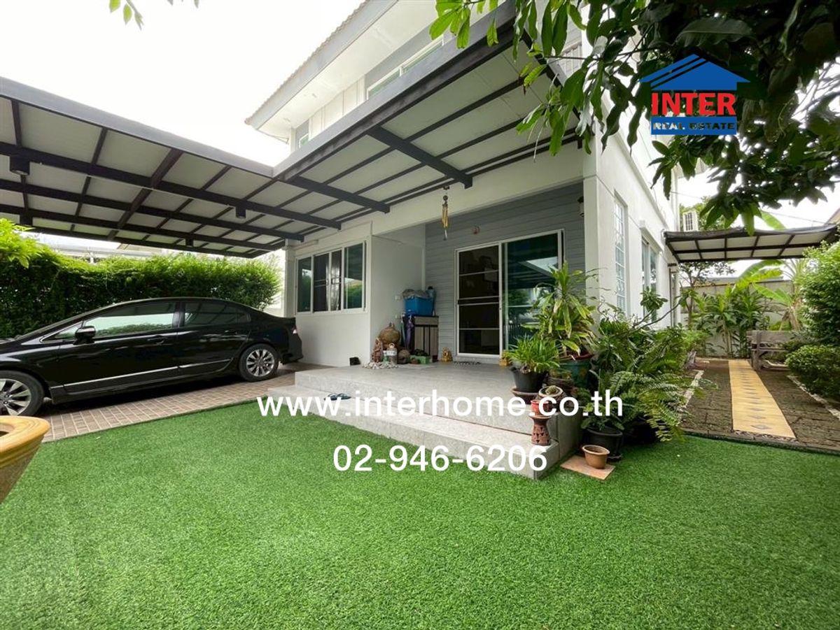 ขายบ้านปทุมธานี รังสิต ธรรมศาสตร์ : บ้านเดี่ยว 2 ชั้น 50.1 ตร.ว. หมู่บ้านอินนิซิโอ1 รังสิต-คลอง3 ถนนรังสิต-นครนายก ถนนคลองหลวง คลองหลวง ปทุมธานี