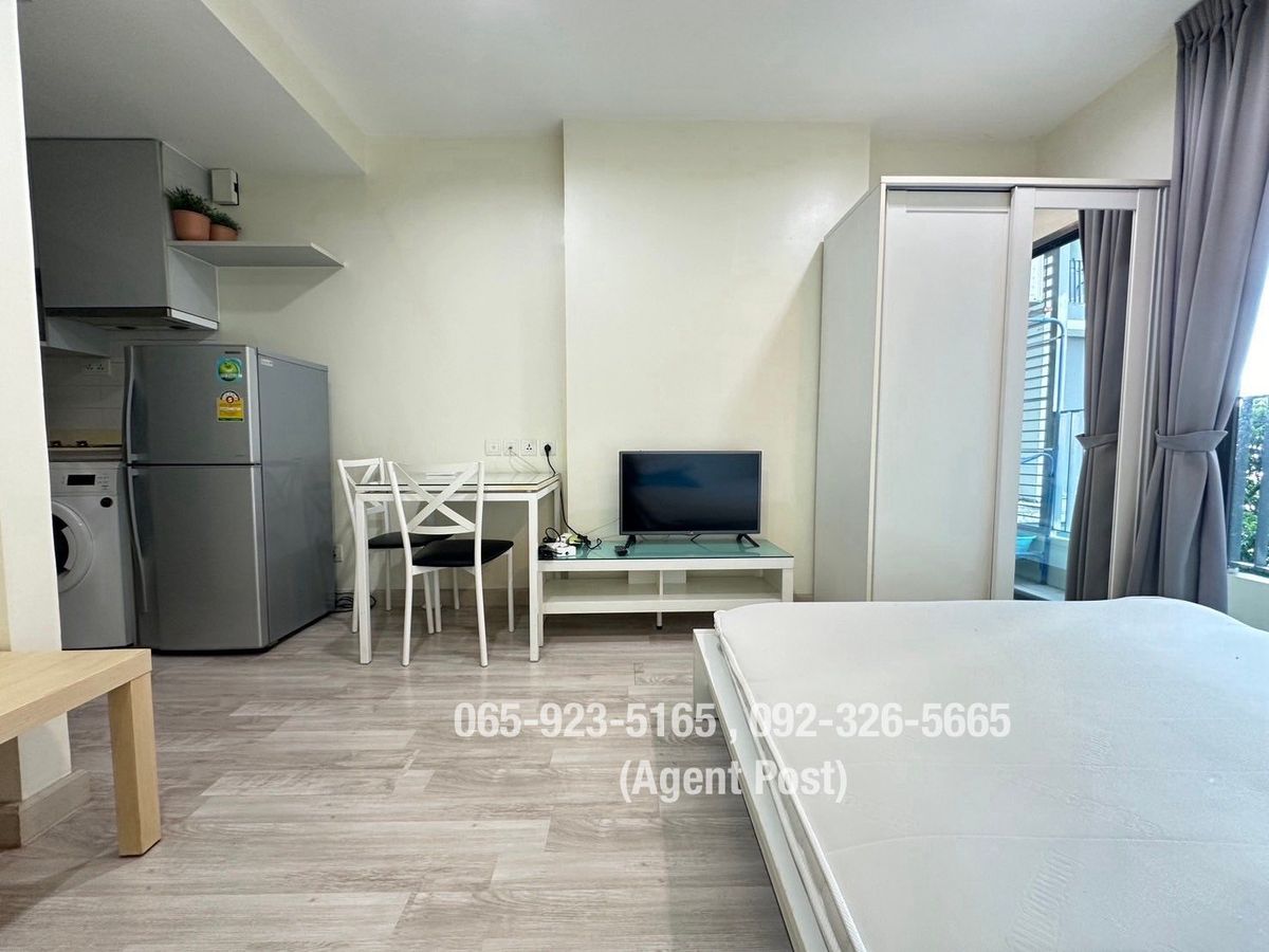 ให้เช่าคอนโดอ่อนนุช อุดมสุข : ห้องว่างต้นเดือนสิงหาคม68 - IDEO MOBI SUKHUMVIT 81 - ห้องสตูดิโอ22ตรม - ติด BTS อ่อนนุช - 13k