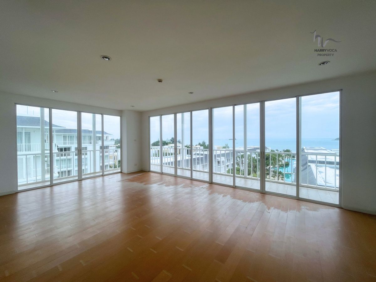 ขายคอนโดหัวหิน ประจวบคีรีขันธ์ : For Sale: Beachfront Penthouse with Panoramic Sea View at Malibu Khao Tao (Property ID: HV S-104)