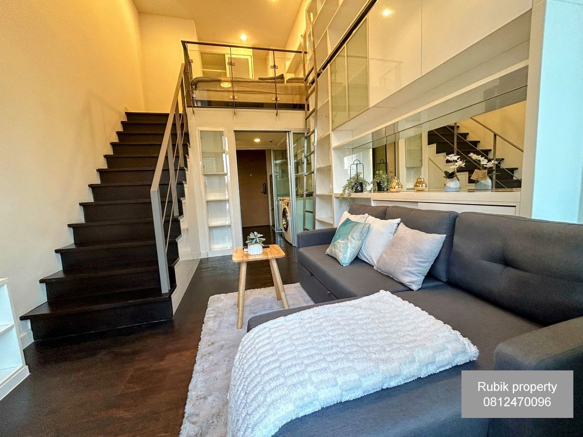 For SaleCondoSukhumvit, Asoke, Thonglor : 🔥 Urgent sale! YIDELD 7%++ 🔥 ✨ideo Morph 38 - Duplex condo (RB1056) in the heart of Sukhumvit Can raise animals! Only 300 meters from BTS Thonglor