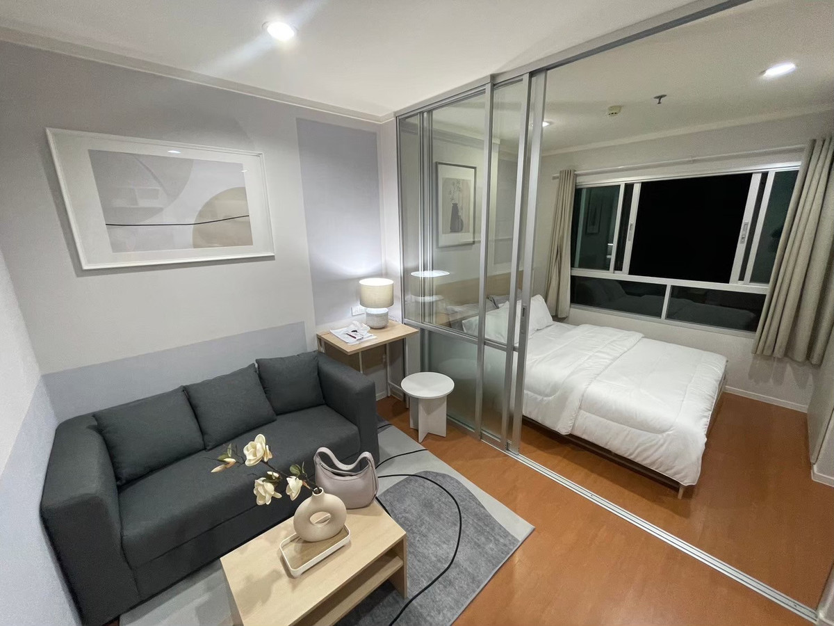 For RentCondoRattanathibet, Sanambinna : Lumpini Park Rattanathibet-Ngamwongwan, 1 bedroom, 1 bathroom, Building B, 17th floor, size 23 sq m.