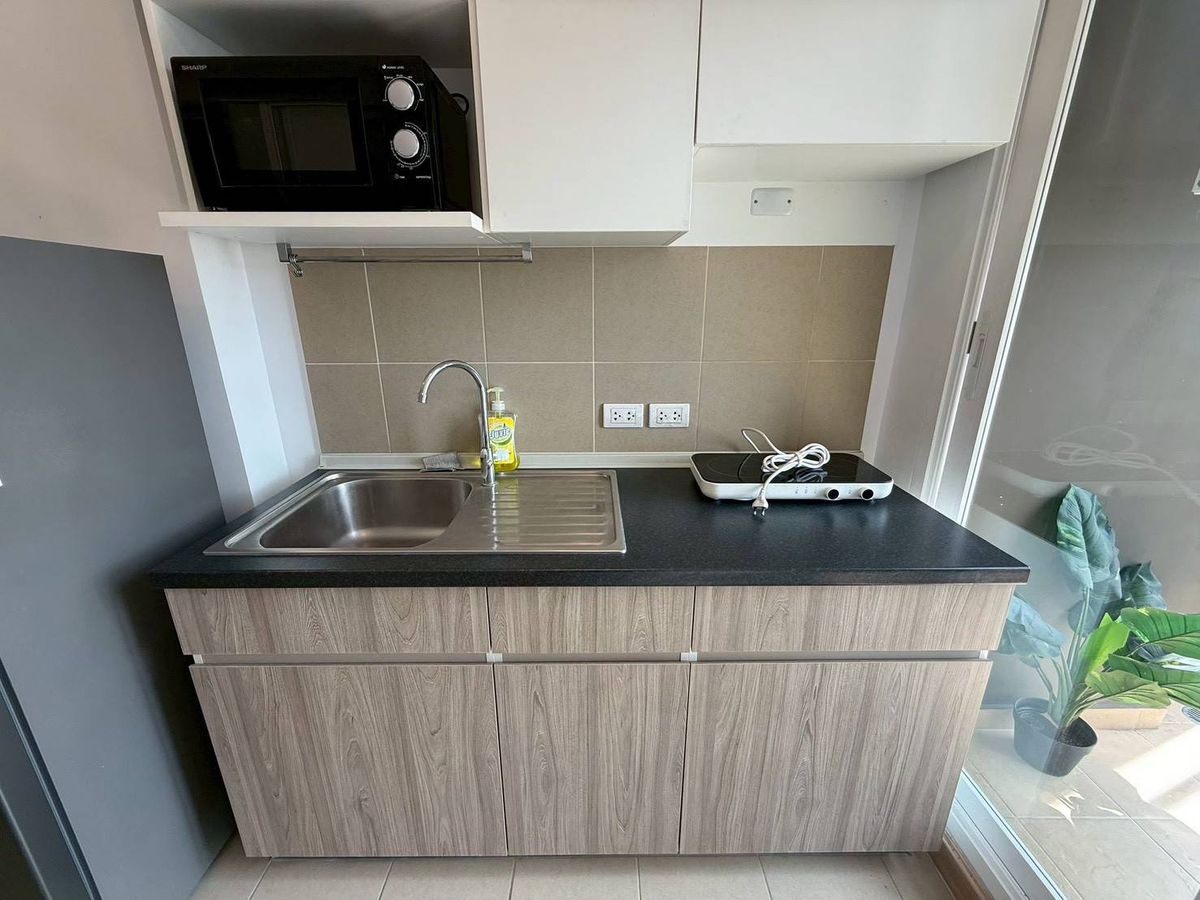 For RentCondoRamkhamhaeng, Hua Mak : Beautiful room with sofa for rent 1 bedroom, 1 bathroom, Supalai Vernda Ramkhamhaeng