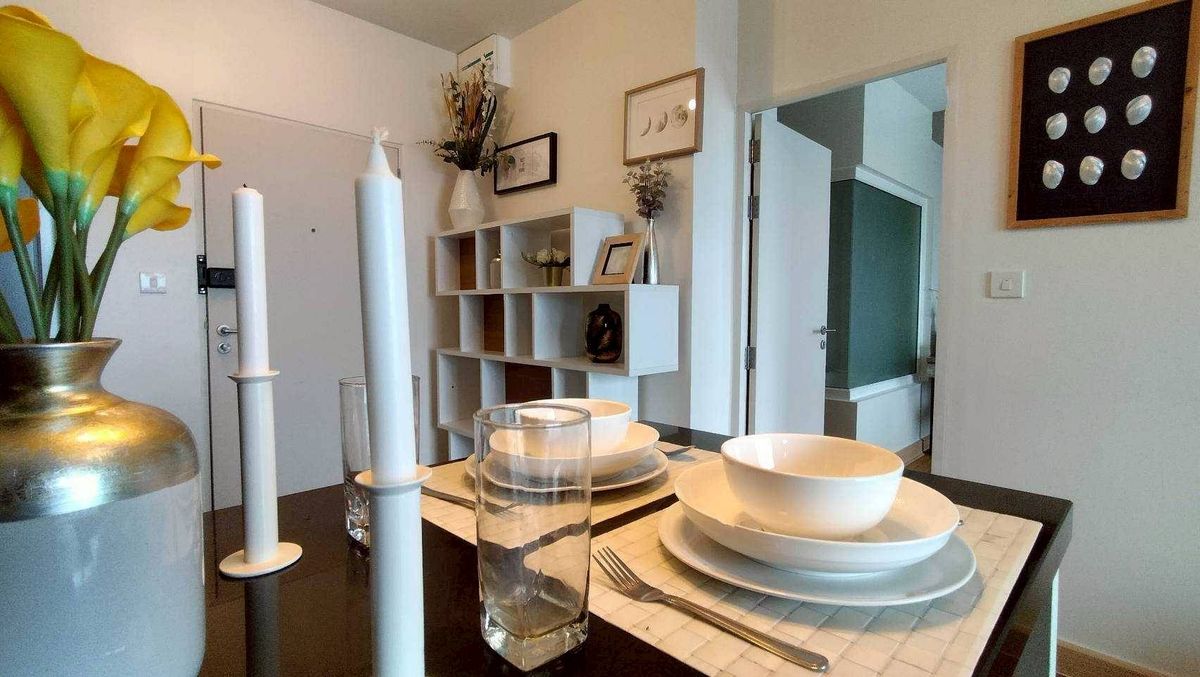 For RentCondoSathorn, Narathiwat : The renovated room is very beautiful, new, new, 1 bedroom, 1 bathroom, The Seed Mingle, Sathorn, Suan Plu.