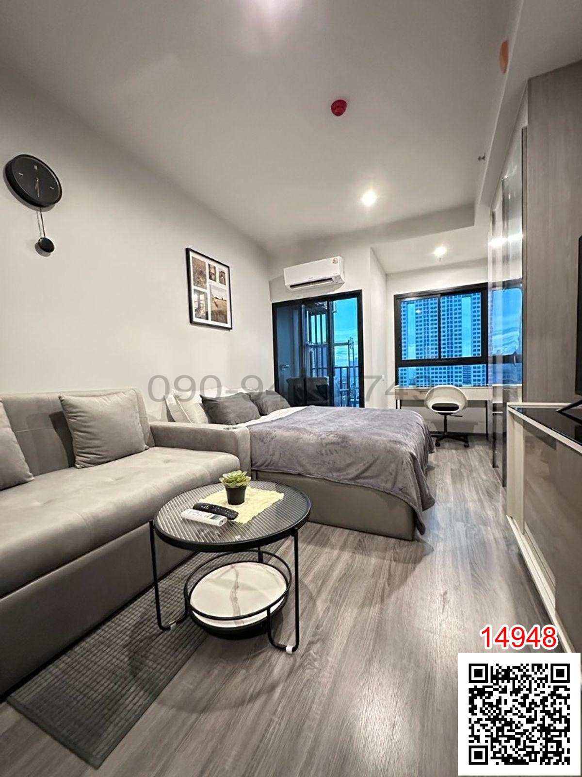 For RentCondoSeri Thai, Ramkhamhaeng Nida : Condo rental IDEO Ramkhamhaeng-Lamsalee Station only 50 meters from the Lam Sali BTS station.