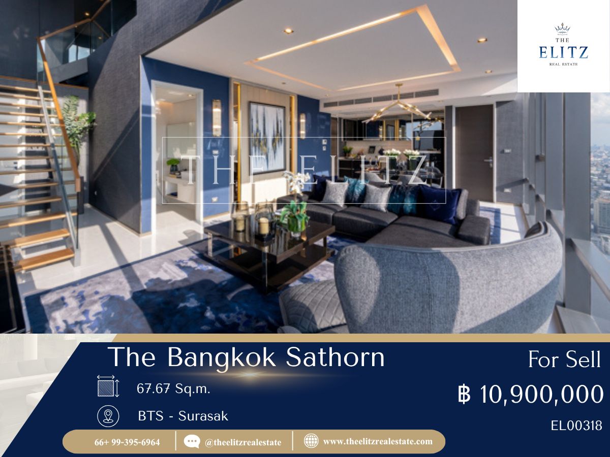 ขายคอนโดสาทร นราธิวาส : ✨ ปล่อยของ!! The Bangkok Sathorn ขายราคาสะดุ้ง พร้อมจบทุกดีล 💯