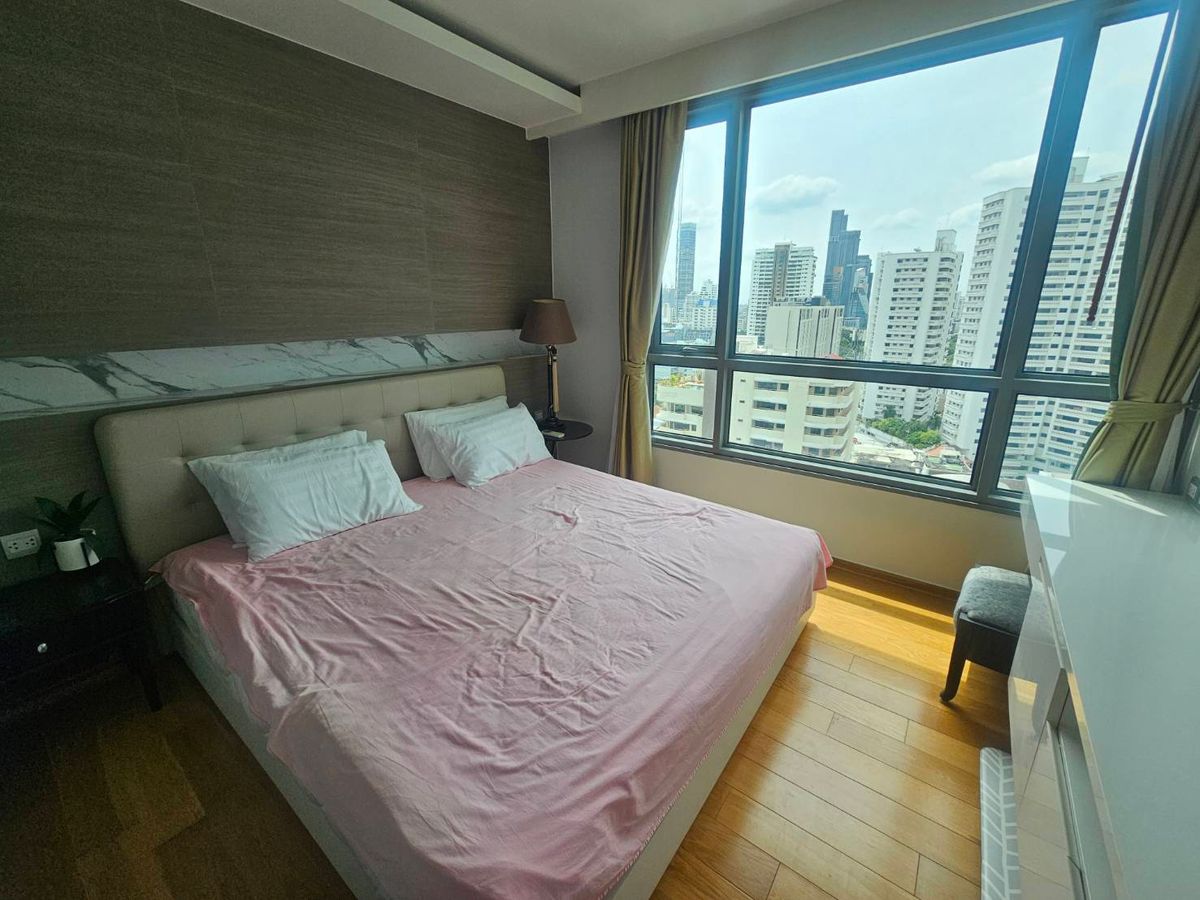 For RentCondoSukhumvit, Asoke, Thonglor : New renovated room, very beautiful, beautiful city view, 2 bedrooms, 2 bathrooms, AH Condo, Sukhumvit 43