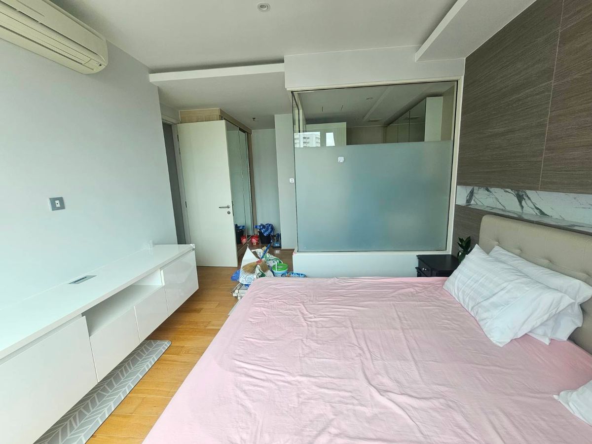For RentCondoSukhumvit, Asoke, Thonglor : New renovated room, very beautiful, beautiful city view, 2 bedrooms, 2 bathrooms, AH Condo, Sukhumvit 43